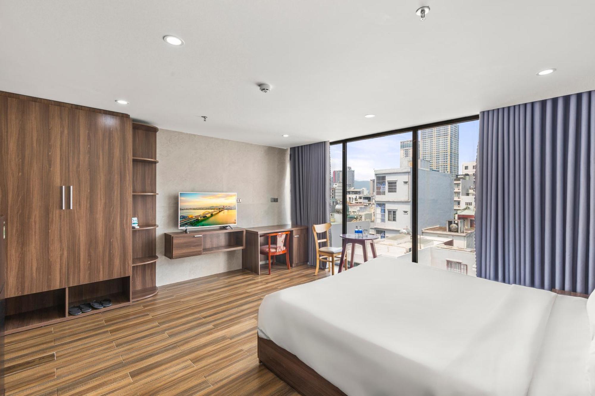 Sea Hotel & Apartment Da Nang Bagian luar foto